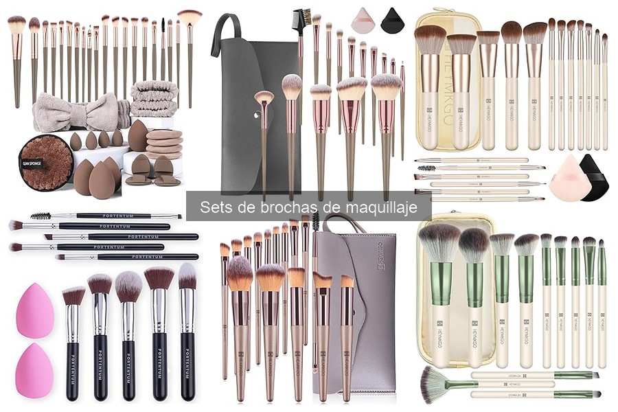 Mejores sets de brochas de maquillaje para principiantes