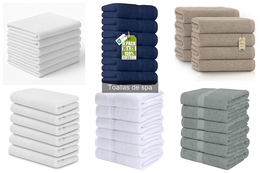 Mejores toallas de spa para uso doméstico: comparativa 2023