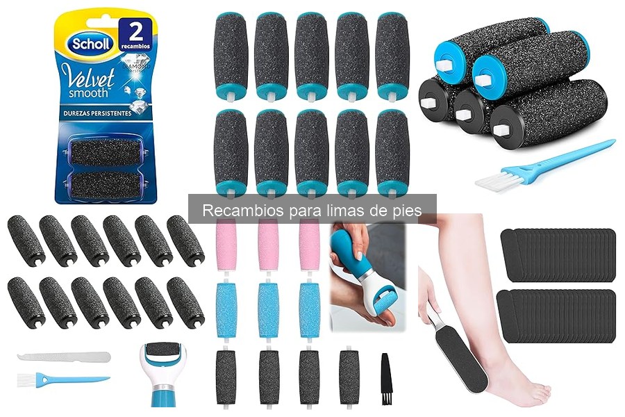 Ofertas y Precios Recambios Limas de Pies Scholl y Más