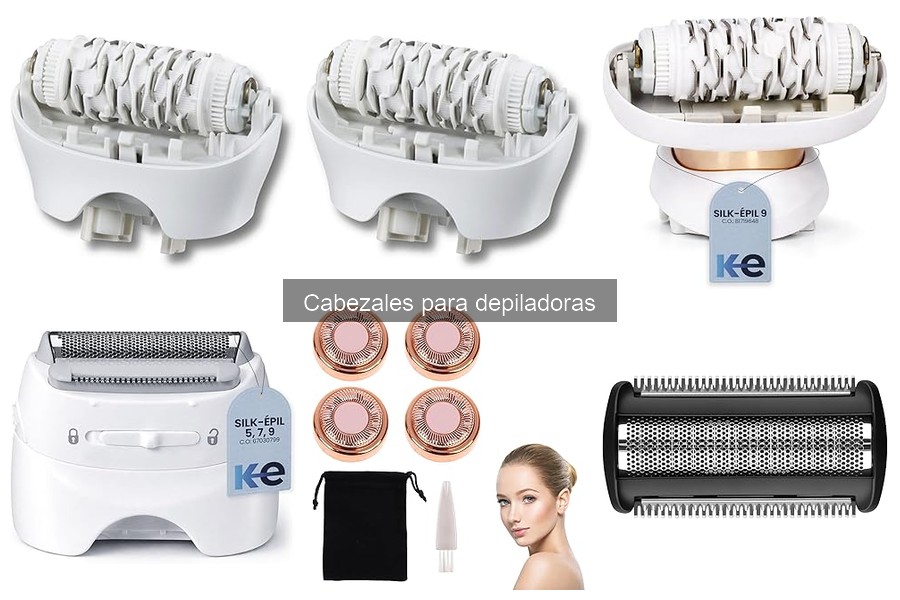 Opiniones de cabezales para depiladoras: Philips y Braun