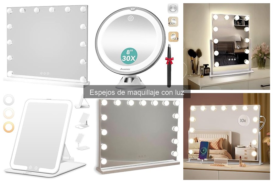 Opiniones sobre espejos de maquillaje con luz: ¿Valen la pena?
