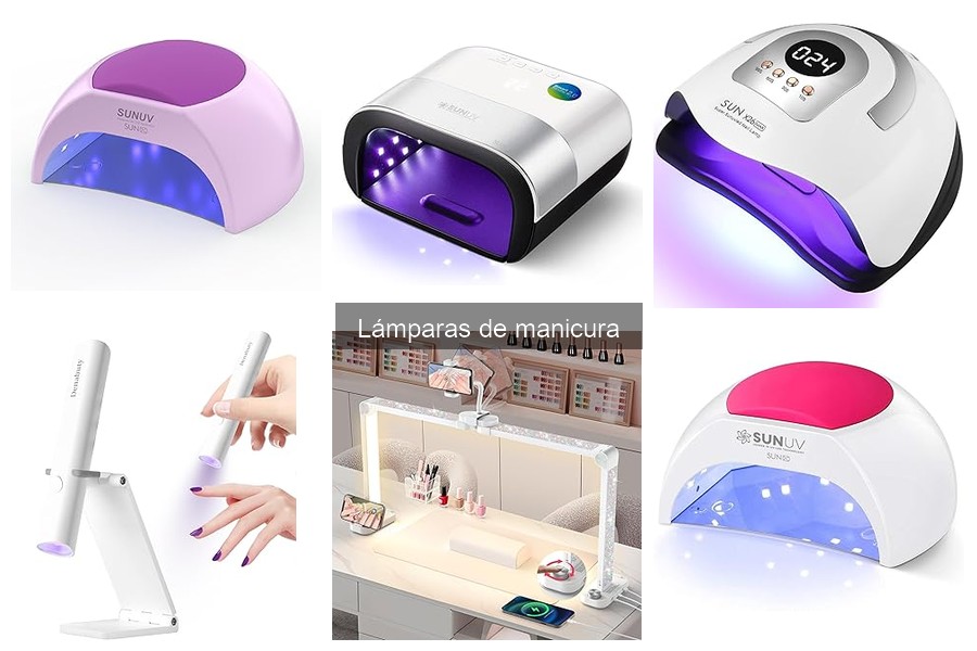 Opiniones sobre las mejores lámparas de manicura del 2023