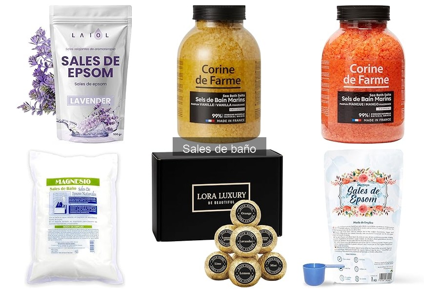 Opiniones sobre las mejores sales de baño de 2023