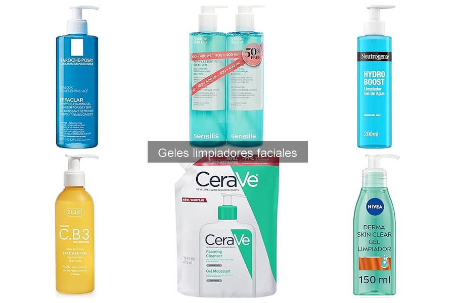 Opiniones sobre los mejores geles limpiadores faciales