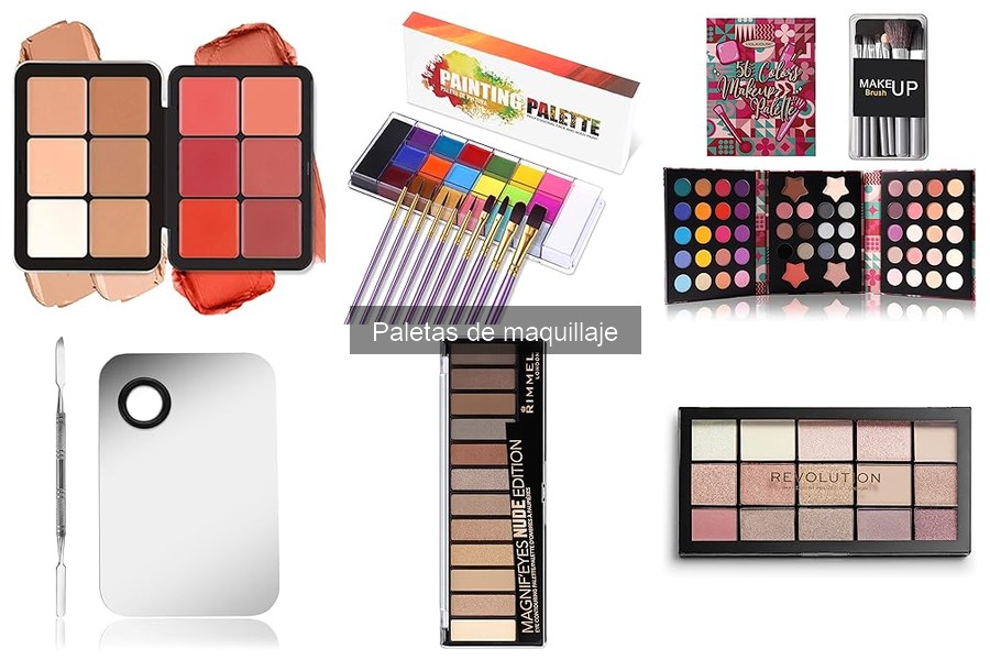 Paletas de maquillaje recomendadas para eventos especiales