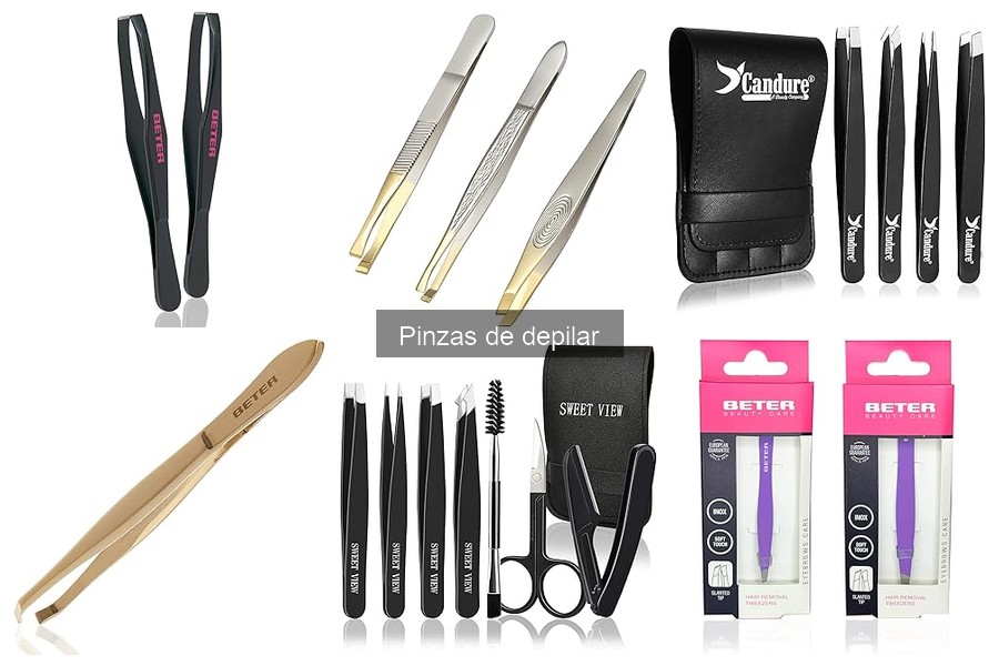 Pinzas de depilar recomendadas por dermatólogos para el cuidado facial
