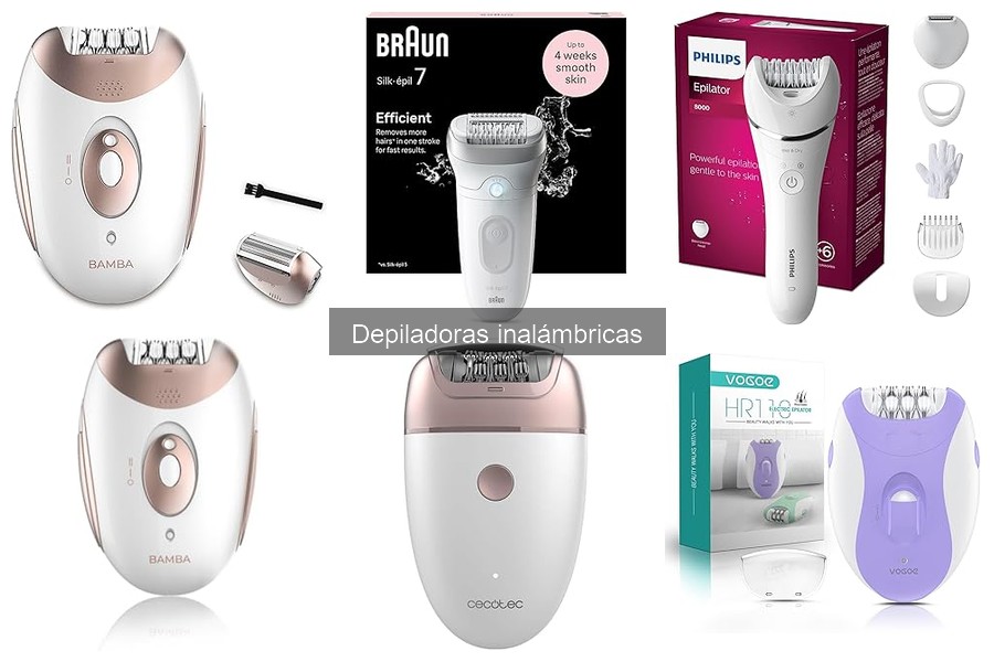 ¿Por qué elegir depiladoras inalámbricas para principiantes?