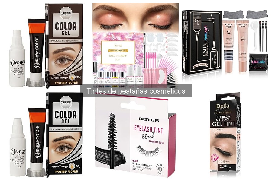 Precio medio de tintes de pestañas cosméticos en 2023