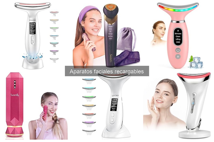 Precio promedio de aparatos faciales recargables en 2023