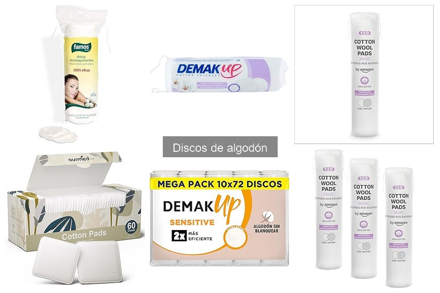 Precio promedio de discos de algodón en el mercado