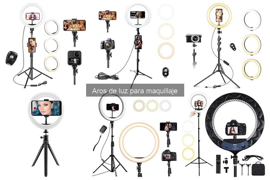 Precios de aros de luz para maquillaje: guía de gamas y calidad