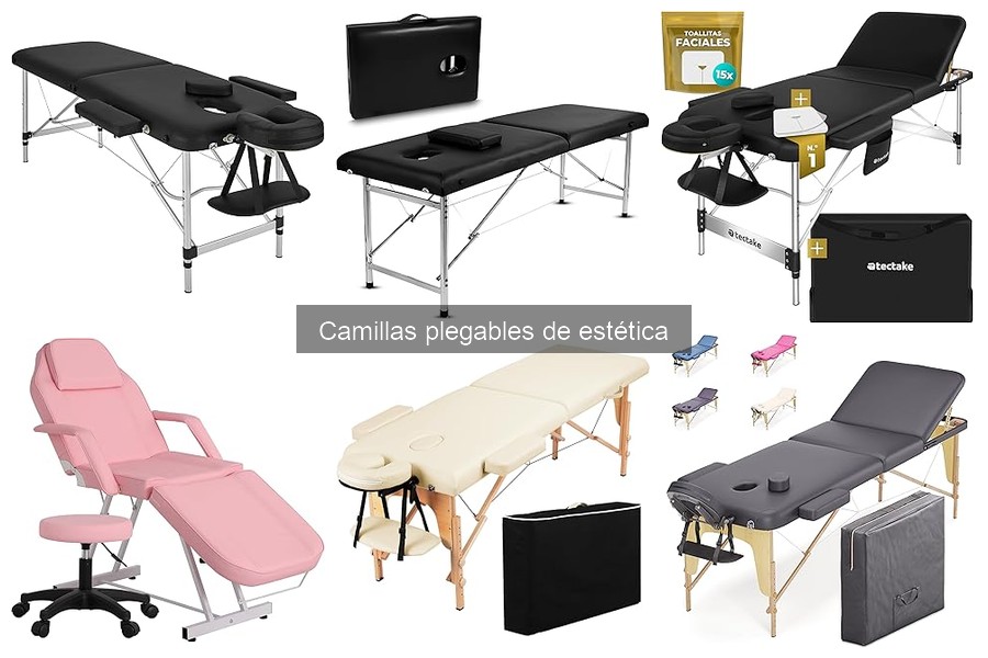 Precios de Camillas Plegables de Estética: Comparativa y Recomendaciones