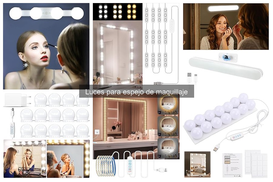 Precios de luces para espejo de maquillaje: guía y presupuesto