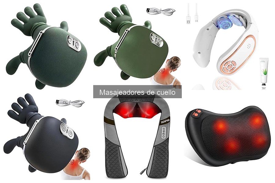 Precios de masajeadores de cuello: dónde comprarlos