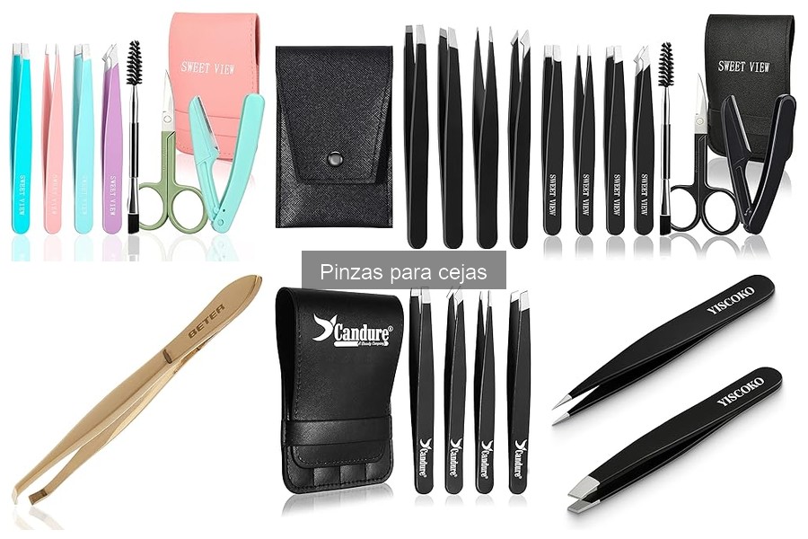 Precios de pinzas para cejas en Amazon: guía para tu presupuesto