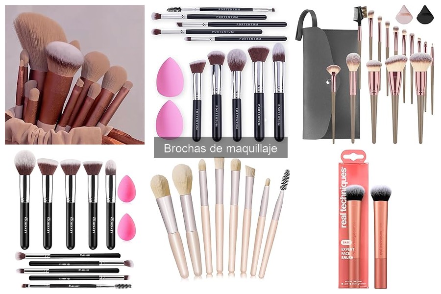 Precios promedio de brochas de maquillaje en el mercado