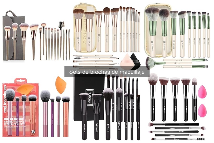Preguntas Frecuentes sobre Sets de Brochas de Maquillaje