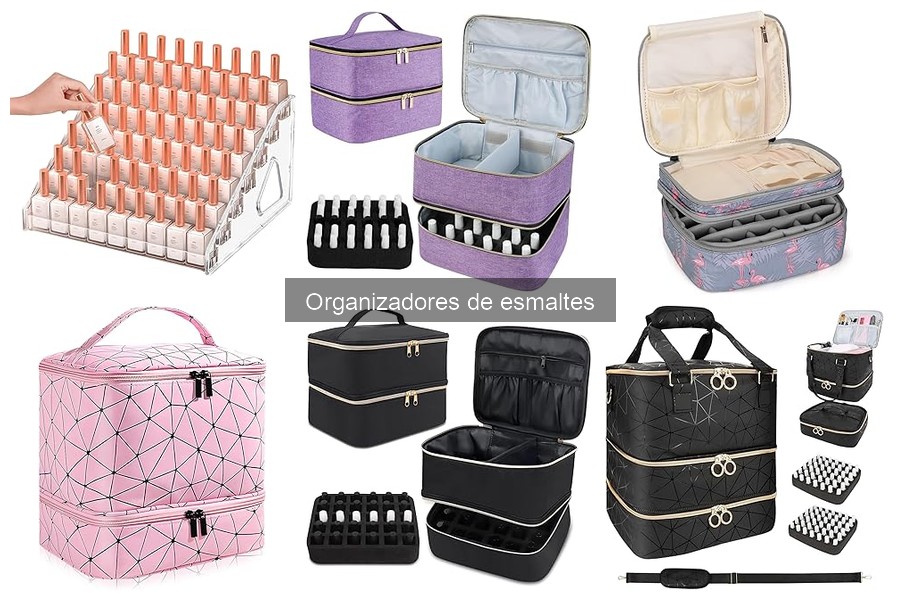 Problemas comunes al usar organizadores de esmaltes