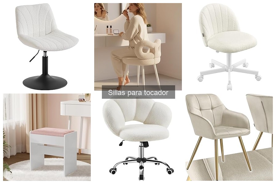 Problemas comunes al usar sillas para tocador y soluciones