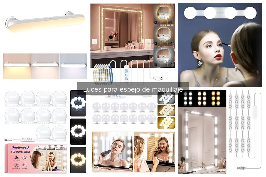 Problemas Comunes con Luces para Espejo de Maquillaje y Soluciones