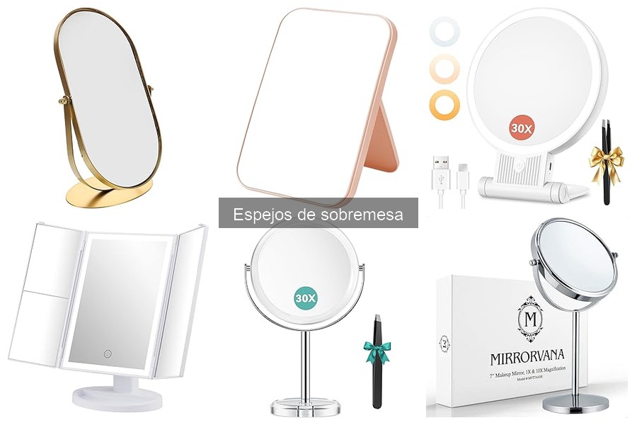 Problemas de luz en espejos de sobremesa: soluciones efectivas