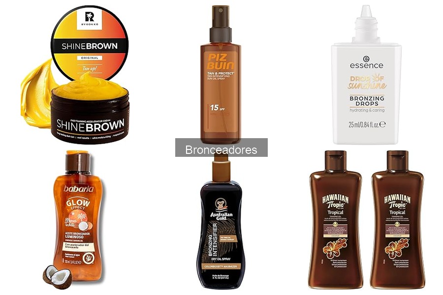 ¿Qué bronceadores ofrecen protección solar eficaz?