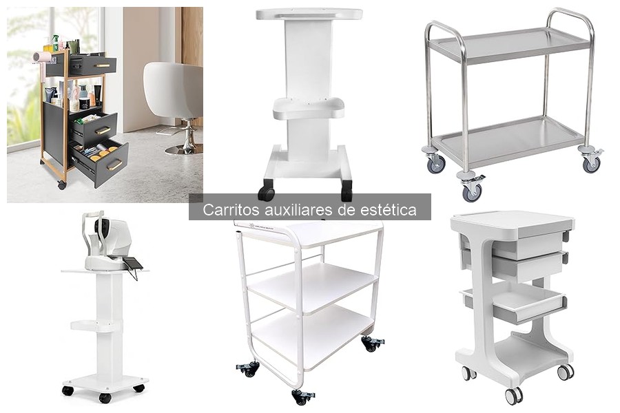 ¿Qué es un carrito auxiliar de estética? Características y usos