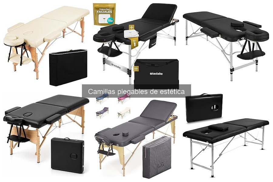 ¿Qué es una camilla plegable de estética? Características y usos