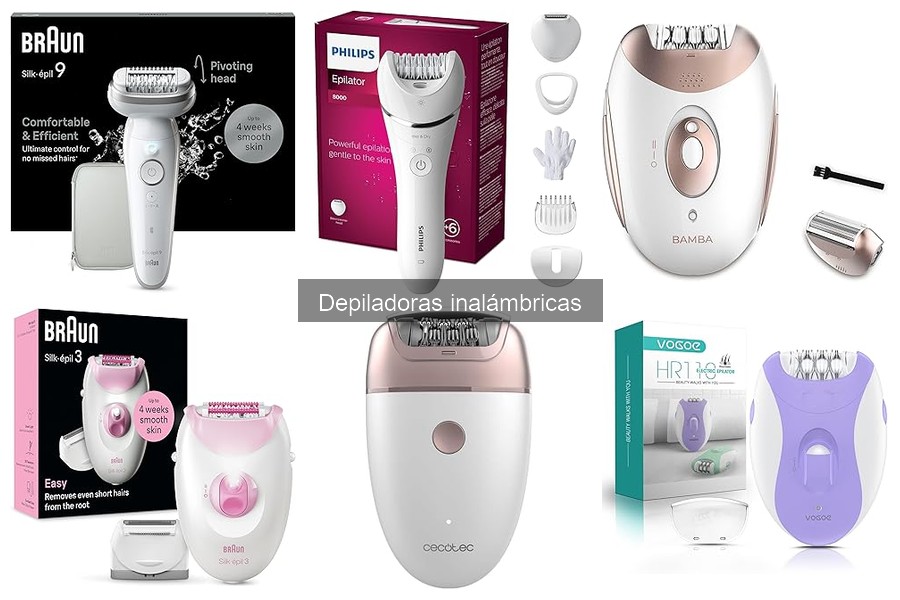 ¿Qué es una depiladora inalámbrica? Beneficios y características