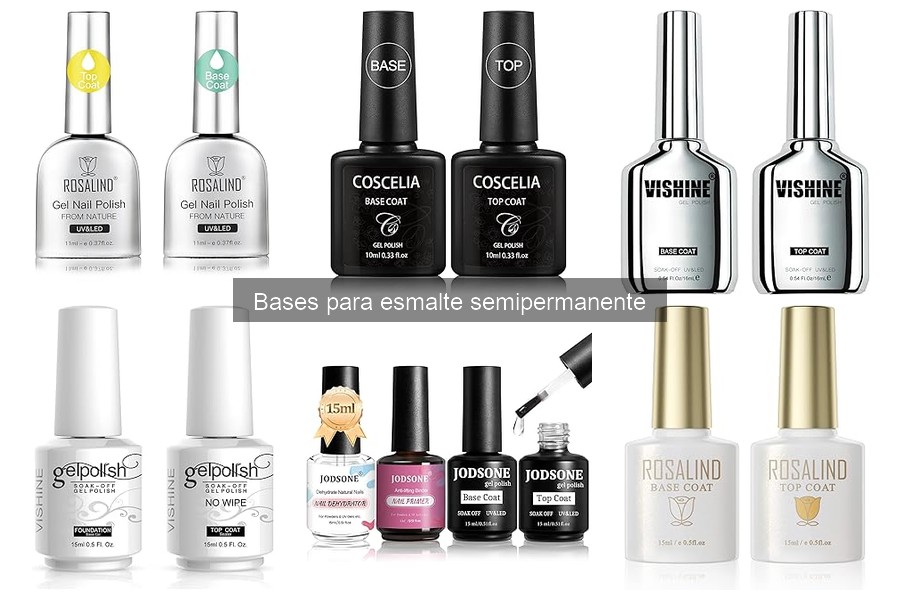 ¿Qué son las bases para esmalte semipermanente? Guía completa