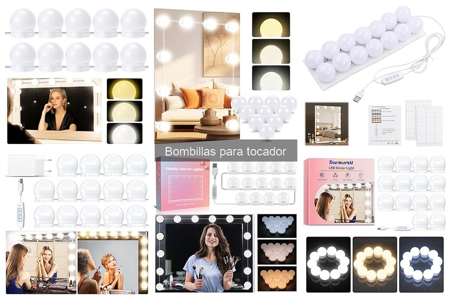 ¿Qué son las bombillas para tocador? Guía básica