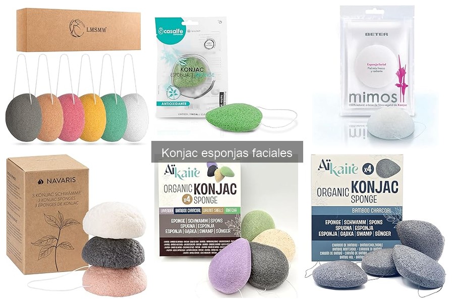 ¿Qué son las esponjas Konjac? Guía completa