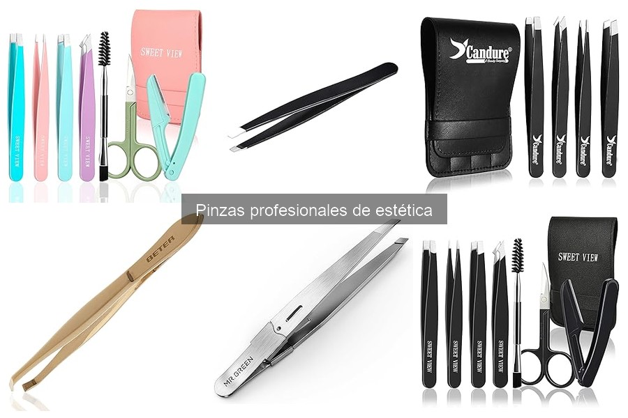 ¿Qué son las pinzas profesionales de estética?