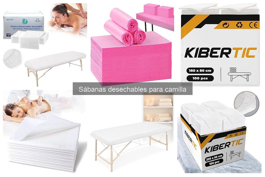 ¿Qué son las sábanas desechables para camilla? Características y usos