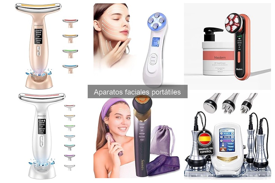 ¿Qué son los aparatos faciales portátiles? Funciones y beneficios