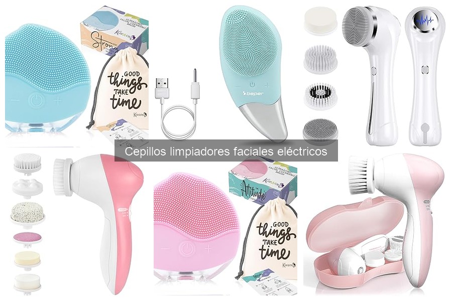 ¿Qué son los cepillos limpiadores faciales eléctricos?