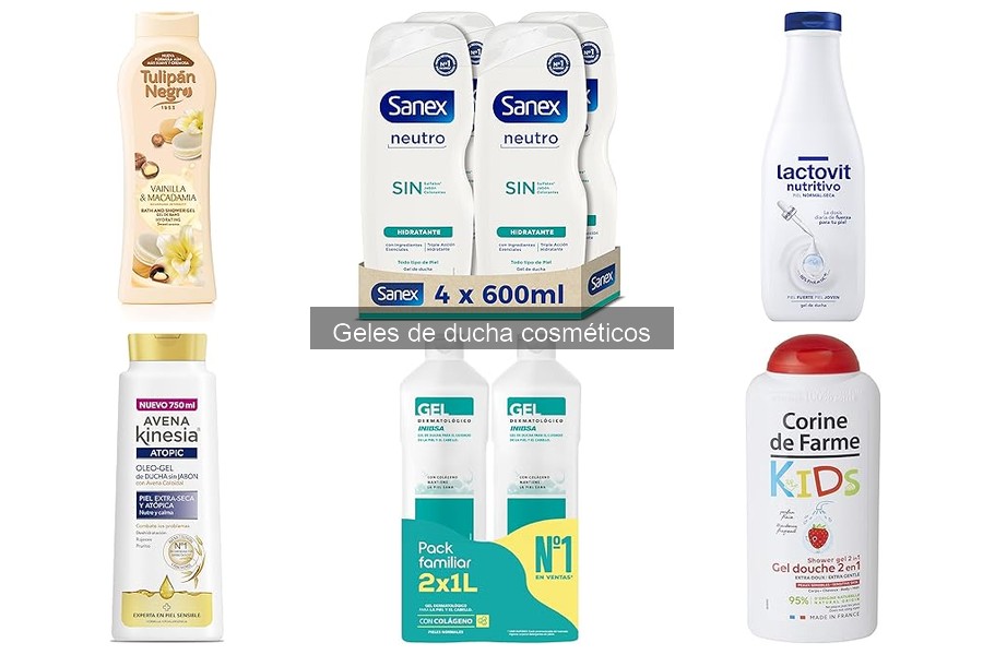 ¿Qué son los geles de ducha cosméticos? Guía y beneficios