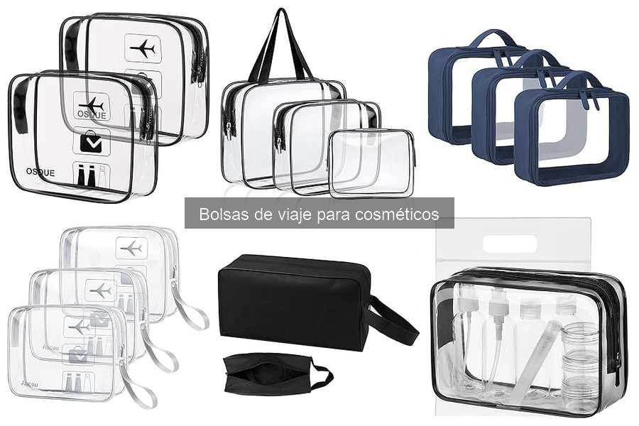 ¿Qué tamaño de bolsa de viaje para cosméticos elegir?