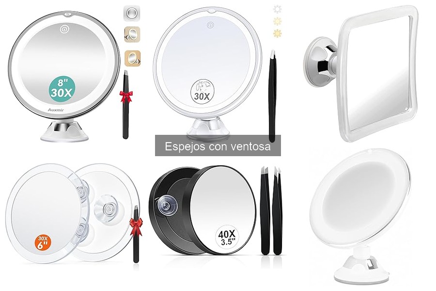 Reseñas de espejos con ventosa: opiniones y comparativas