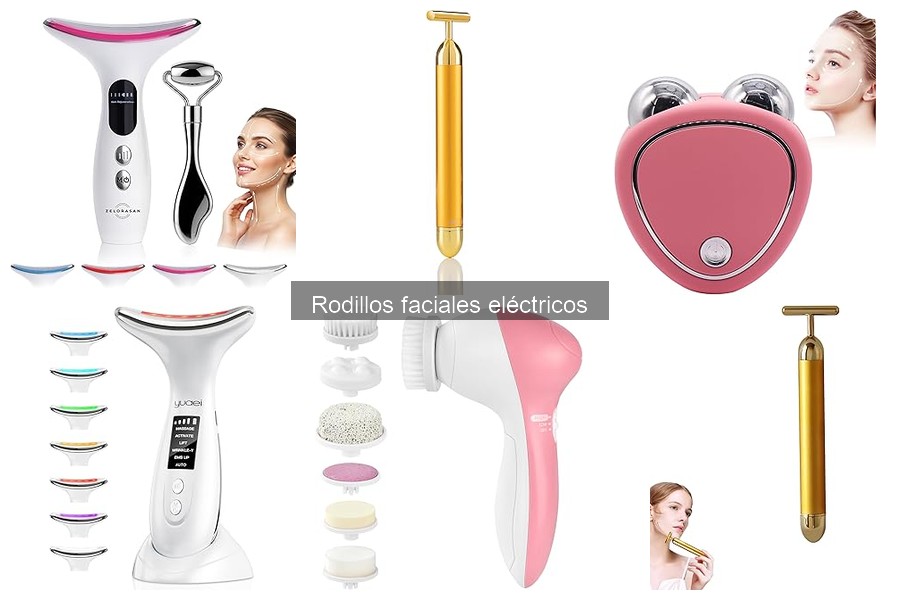 Rodillos faciales eléctricos con tecnología avanzada