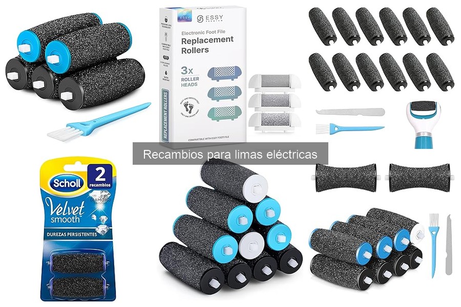 Soluciona problemas comunes con recambios de limas eléctricas
