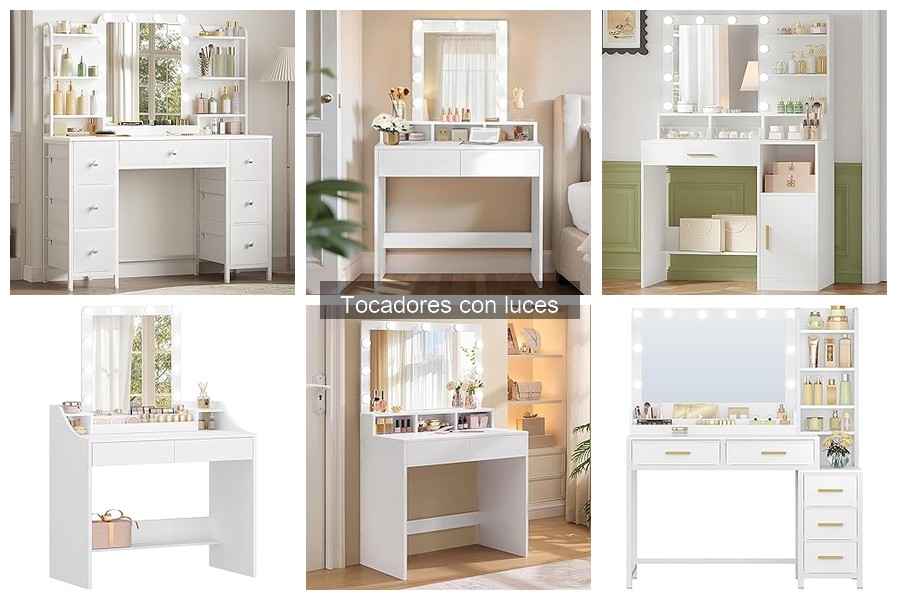 Soluciones a problemas comunes en tocadores con luces
