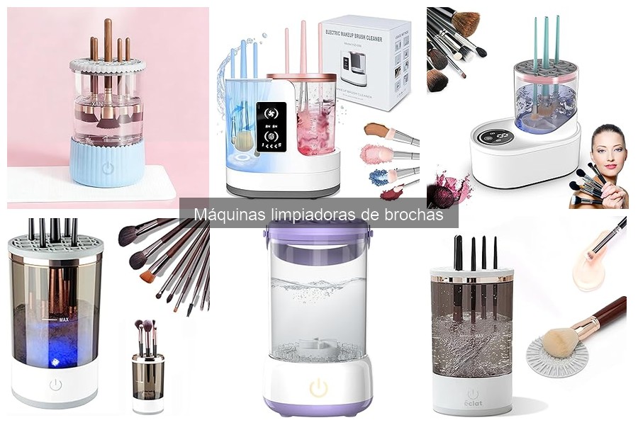 ¿Son efectivas las máquinas limpiadoras de brochas de maquillaje?