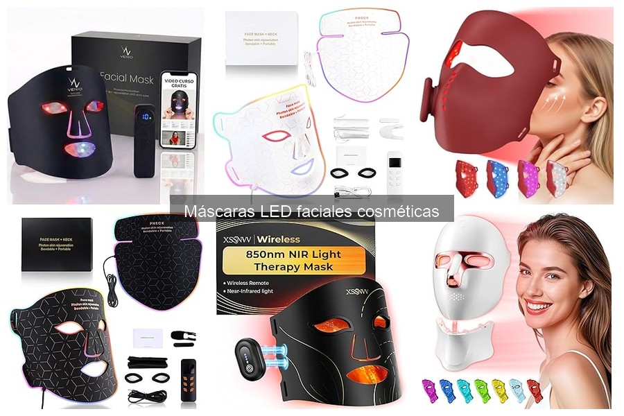 ¿Son seguras las máscaras LED faciales? Efectos y recomendaciones
