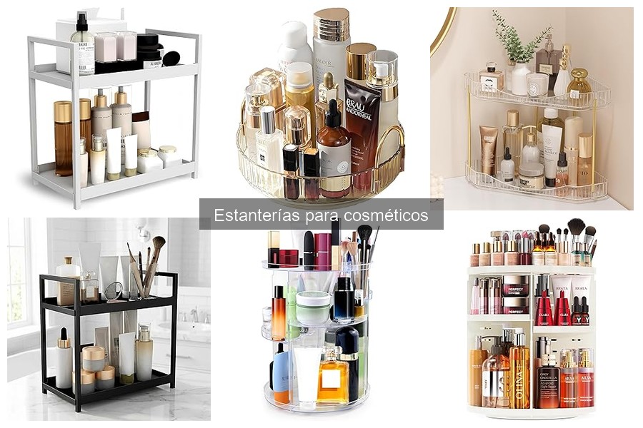 Tamaño Ideal de Estanterías para Cosméticos: Guía Práctica