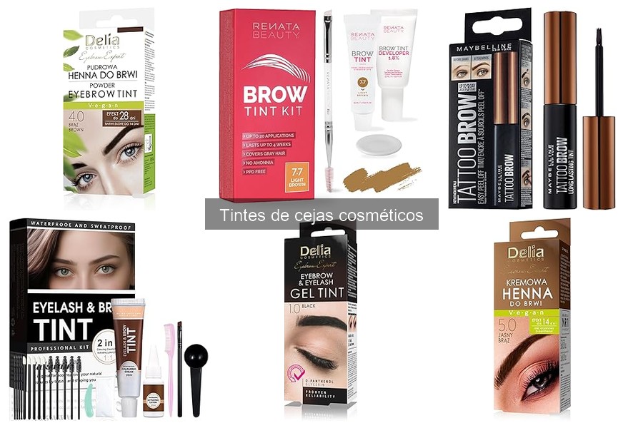 Tintes de cejas a buen precio: dónde comprarlos