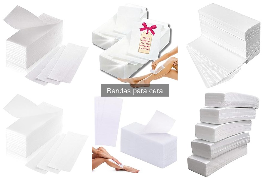 Tipos de bandas para cera y sus usos en depilación