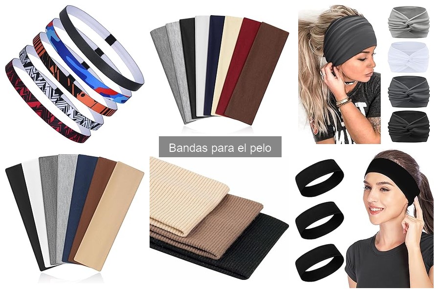 Tipos de bandas para el pelo: características y elecciones