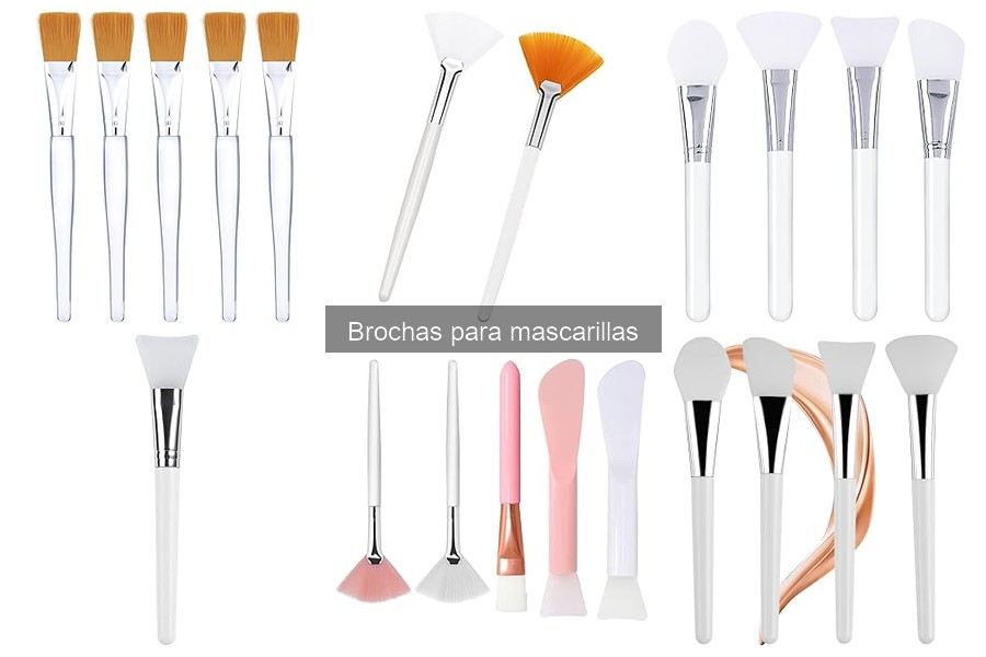 Tipos de Brochas para Mascarillas: Guía Completa