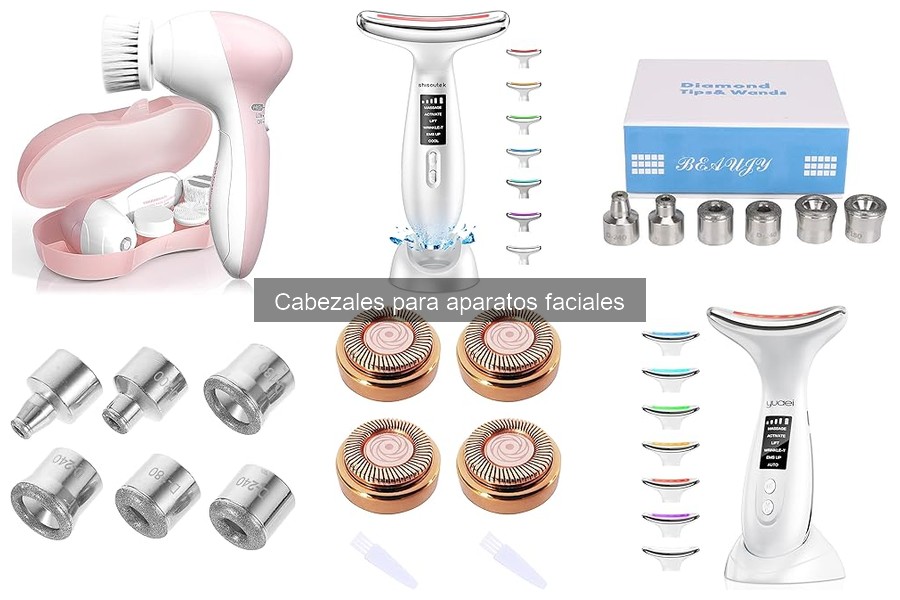 Tipos de cabezales para aparatos faciales: guía completa